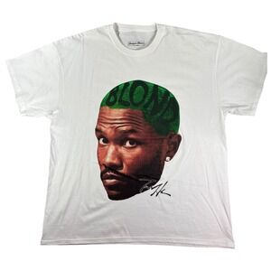 Headgear Classics Tee Shirt Mens 2XL White Frank Ocean Blonde Logo Graphic Print